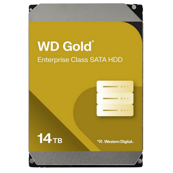 3.5" HDD 14.0TB-SATA-512MB Western Digital "Gold (WD142KRYZ)", Enterprise, CMR, 7200rpm, 2.5M (MTBF) 229437 Imagini