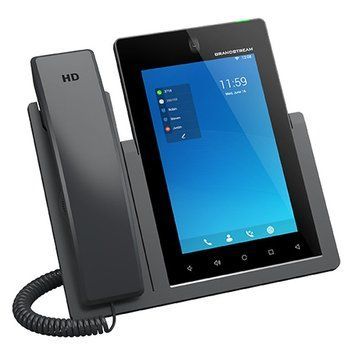 Grandstream GXV3470 Video, 16 SIP, 16 Lines, Android, 7" IPS Touch Screen, PoE, Wi-Fi 6, Black 203433 Imagini