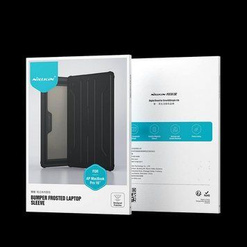 Ultrabook sleeve Nillkin Bumper Frosted for 16", Black 214297 Imagini