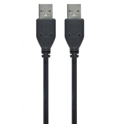 Cable USB AM/AM, 1.8 m, USB2.0, Cablexpert, Black, CCP-USB2-AMAM-6 80289 фото