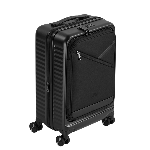 RIVACASE 8180 black Clark-ECO Hardshell carry-on hand cabin luggage 20"/34L 267648 фото