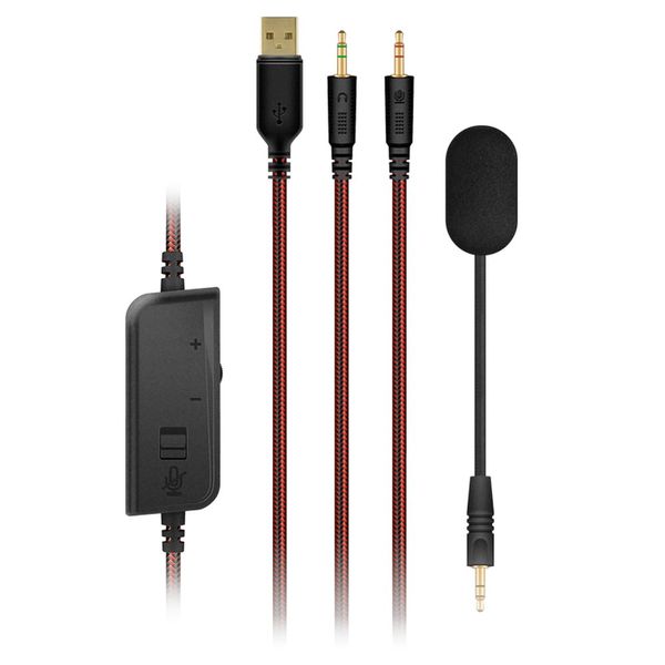 Gaming Headset SVEN AP-U1001MV, 50mm drivers, 50-20000Hz, 32 Ohm, 115dB, 355g, 3.5mm+USB, RGB, Black 124599 фото