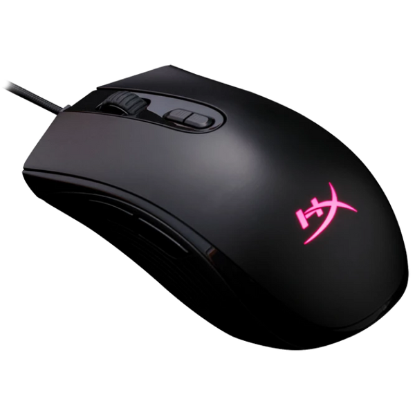 Gaming Mouse HyperX Pulsefire Core, 800-6200 dpi, 7 buttons, 220IPS, 30G, 87g, Ambidextrous, Onboard 107183 фото