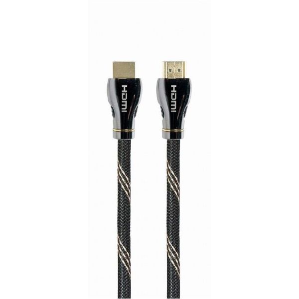 Blister retail 8K UHD, HDMI to HDMI with Ethernet Cablexpert "Premium Certified", 1.0m 131664 фото