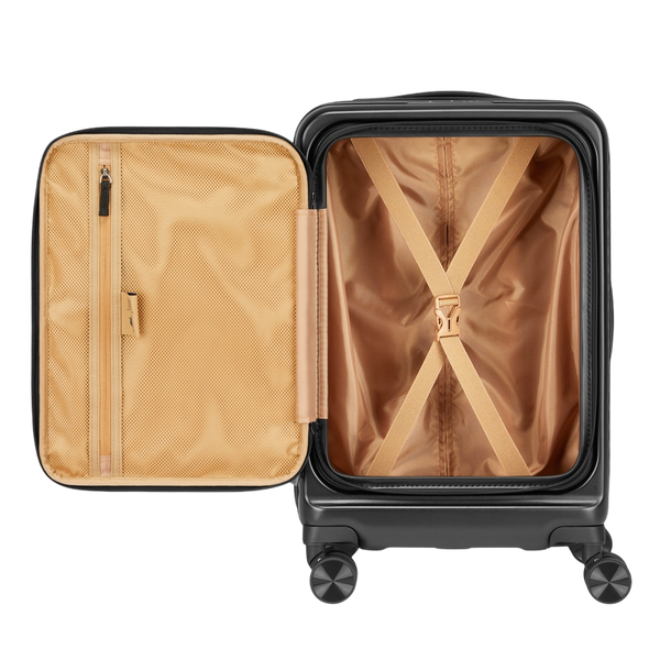 RIVACASE 8180 black Clark-ECO Hardshell carry-on hand cabin luggage 20"/34L 267648 фото
