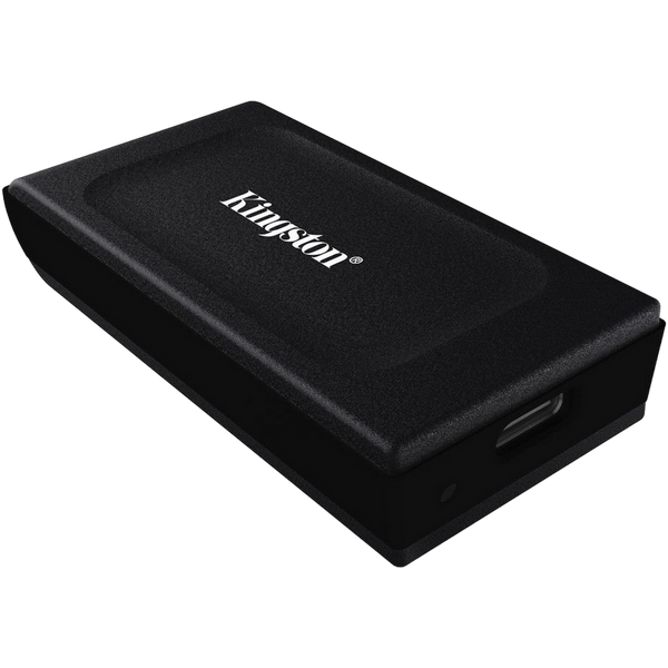 2.0TB Kingston Portable SSD XS1000 Black, USB-C 3.2 (69.5x32.6x13.5mm, 28.7g, R/W:1050/1000 MB/s) 208863 фото