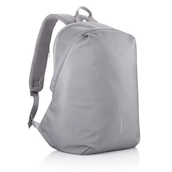 Backpack Bobby Soft, anti-theft, P705.792 for Laptop 15.6" & City Bags, Gray 132035 фото