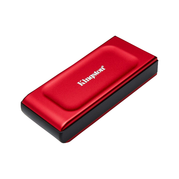 2.0TB Kingston Portable SSD XS1000 Red, USB-C 3.2 (69.5x32.6x13.5mm, 28.7g, R/W:1050/1000 MB/s) 221189 Imagini