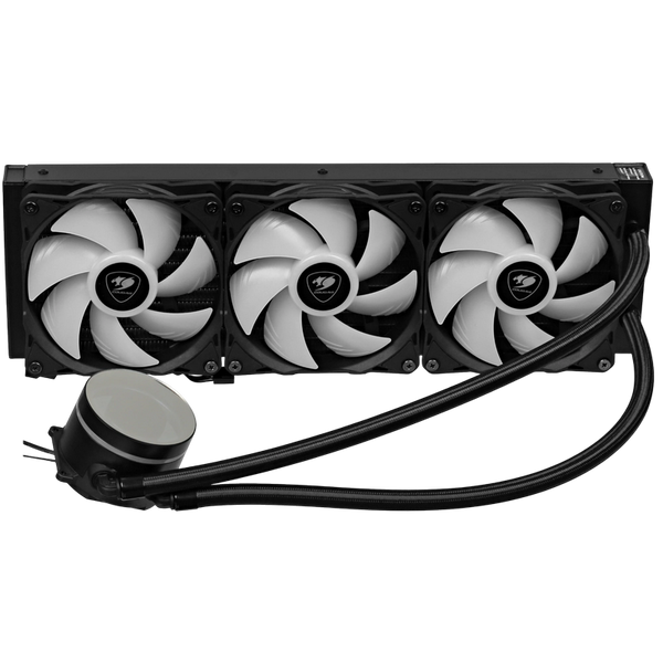 AIO Liquid Cooling Cougar "Poseidon Elite ARGB 360" (&le;33.5 dB(A), 62.53 CFM,3x120mm,ARGB,2200g) Blac 245178 Imagini