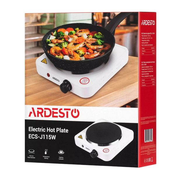 Plită electrică mini Ardesto ECS-J115W 243445 Imagini