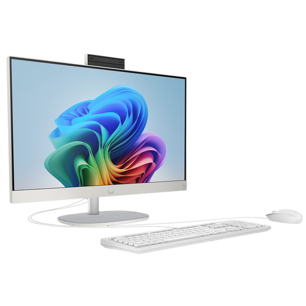HP AIO NG AI 24-ct2000a White (23,8" FHD IPS Ryzen AI 5 340 2.0-4.8GHz, 32GB, 1TB SSD, Wired KB&MS, 248991 Imagini