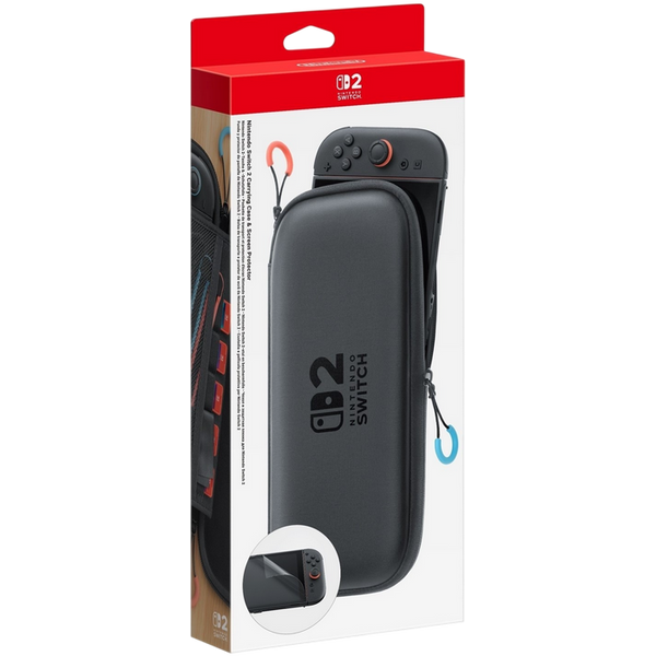 NINTENDO SWITCH 2 CARRYING CASE AND SCREEN PROTECTOR 244200 Imagini