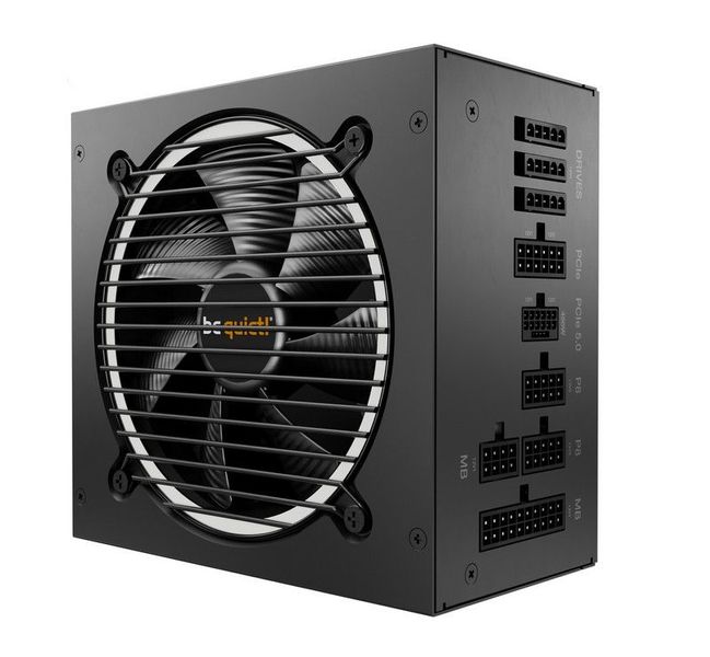 Power Supply ATX 650W be quiet! PURE POWER 12 M, 80+ Gold, 120mm, ATX.3.0, LLC, Full Modular 203570 фото