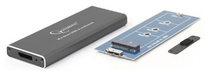 .M.2 SATA SSD Enclosure Kit Gembird "EE2280-U3C-01" USB3.0, Aluminum 89258 Imagini
