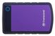 2.0TB (USB3.1) 2.5" Transcend "StoreJet 25H3P", Purple, Rubber Anti-Shock, One Touch Backup 62533 фото 3