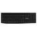 Wireless Keyboard & Mouse SVEN KB-C3500W, 12 Fn keys, Battery indicator, 1xAA/1xAA, 2.4Ghz, Black 207685 фото 2