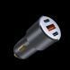 Автомобильное зарядное устройство XO, PD 30W+QC3.0 30W, CC45, Black 211049 фото 1
