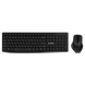 Wireless Keyboard & Mouse SVEN KB-C3500W, 12 Fn keys, Battery indicator, 1xAA/1xAA, 2.4Ghz, Black 207685 фото 4