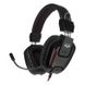 Gaming Headset SVEN AP-G555MV, 40mm drivers, 20-20000Hz, 32 Ohm, 99dB, 290g., 2x3.5mm, Black/Red 115489 фото 1