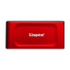2.0TB Kingston Portable SSD XS1000 Red, USB-C 3.2 (69.5x32.6x13.5mm, 28.7g, R/W:1050/1000 MB/s) 221189 Imagini 1
