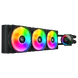 AIO Liquid Cooling Cougar "Poseidon Elite ARGB 360" (&le;33.5 dB(A), 62.53 CFM,3x120mm,ARGB,2200g) Blac 245178 Imagini 1