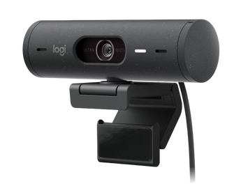 Camera Logitech BRIO 500, 1080p/30fps, FoV 90&deg;, 4MP, Zoom:4x, Autofocus, Stereo mic, Shutter, 1,5m, 145982 фото