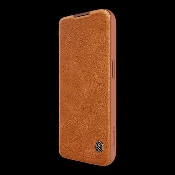 Nillkin Apple Smartphone Apple iPhone 15 Pro Max, Qin Pro Brown 210164 Imagini
