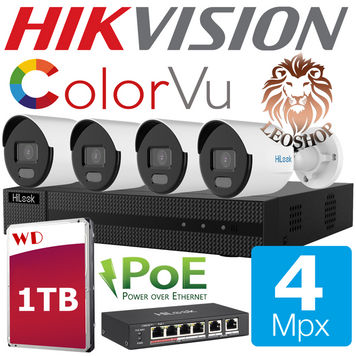 HILOOK by HIKVISION COLOR VU IP 4 Megapixeli IPC-B149H 6706259 Imagini