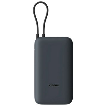 Портативное зарядное устройство, Xiaomi 20000 mah, (Integrated Cable) Dark Gray GL 236478 фото