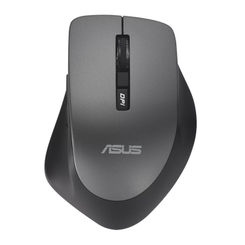 Wireless Mouse Asus WT425, 1000-1600 dpi, 6 buttons, Ergonomic, 82g, Silent, 1xAA, 2.4Ghz, Grey 239849 фото