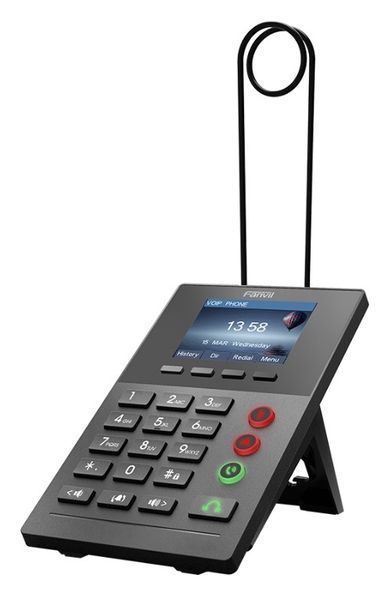 Вентиляторvil X2P Black, Professional Call Center Phone with PoE and Color Display 85557 фото