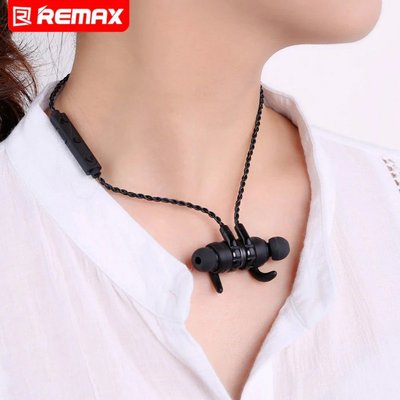 Bluetooth earphone sport, Remax RB-S10, Black 127172 фото