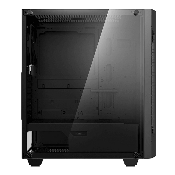 Case ATX GAMEMAX Fortress TG, w/o PSU, 0.5mm, 3x120mm Вентиляторs, PWM Hub, Tempered Glass, Dust Filter, 1x 109595 фото