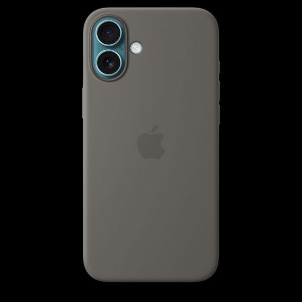 Smartphone Apple iPhone16 Plus Silicone Case with MagSafe-StoneGray,ModelA3314 222367 Imagini