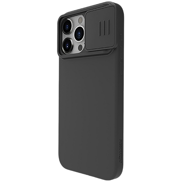 Nillkin Apple iPhone 15 Pro, CamShield Silky Silicone Case, Elegant Black 209148 фото