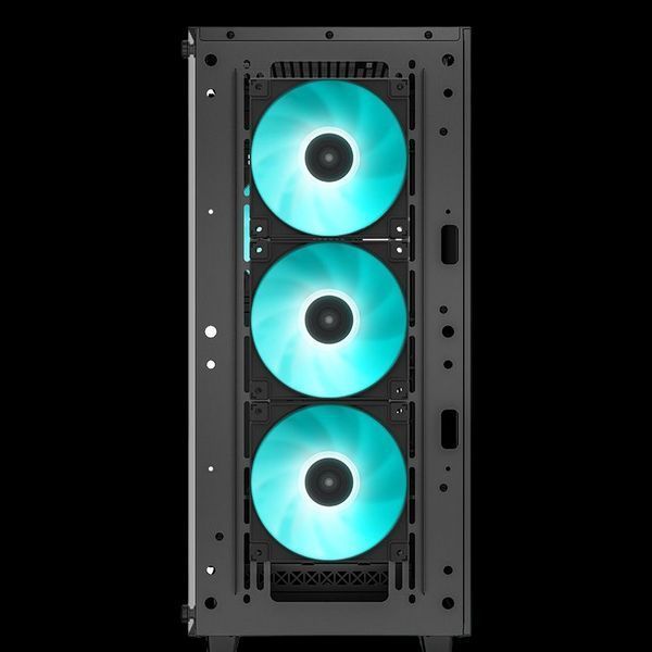 Case ATX Deepcool CC560 v2, w/o PSU, 4x120mm LED Ventilators, USB3.0, USB2.0, Mesh Front, Tempered Glass, 213993 Imagini
