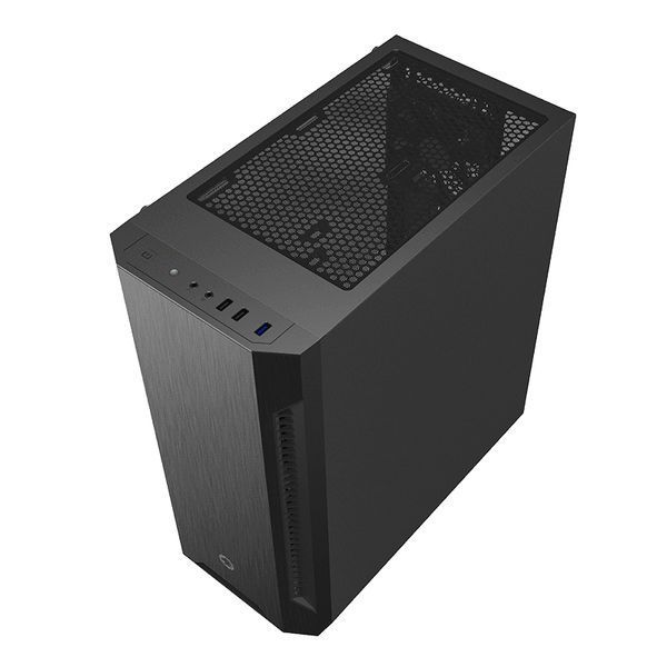 Case ATX GAMEMAX Fortress TG, w/o PSU, 0.5mm, 3x120mm Вентиляторs, PWM Hub, Tempered Glass, Dust Filter, 1x 109595 фото