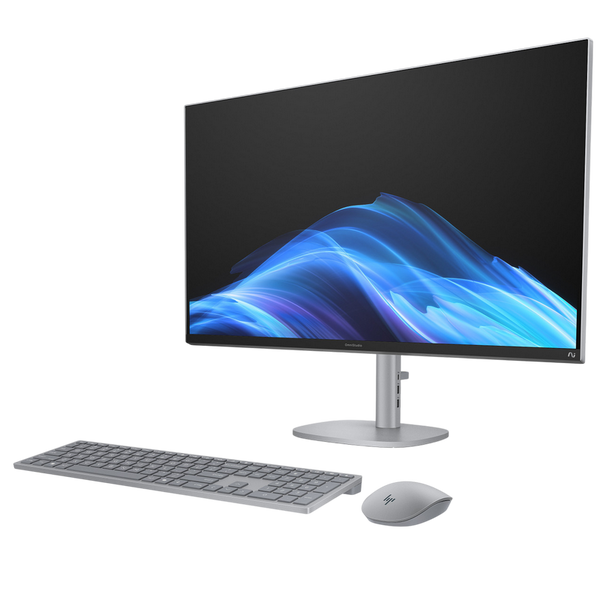 HP AIO OmniStudio X NG AI 32 Silver (31.5" UHD IPS 550nits Core Ultra 7-258V 3.7-4.8GHz, 32GB, 1TB S 235588 фото