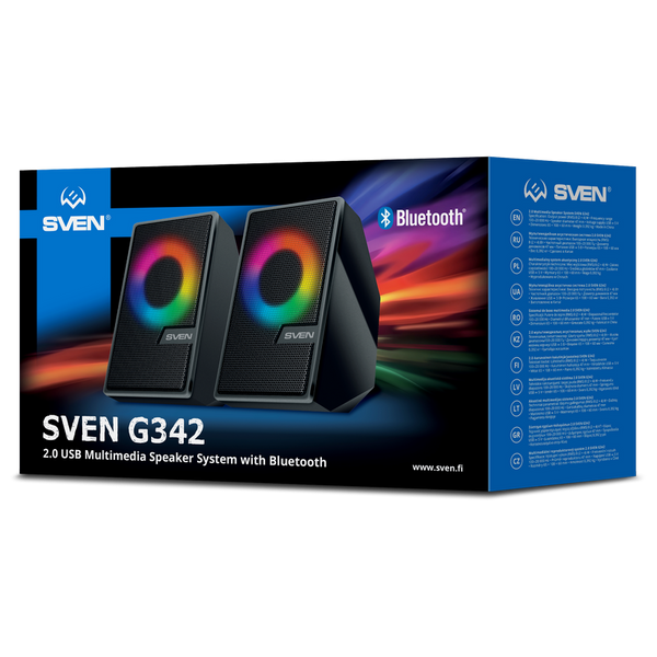 Speakers SVEN G342, 8w, black (USB) 249476 фото