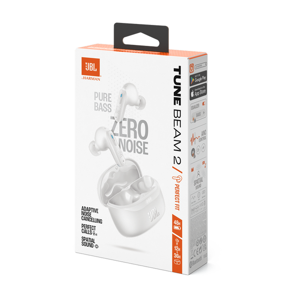 True Wireless JBL Tune Beam 2 White, TWS Headset 228445 Imagini
