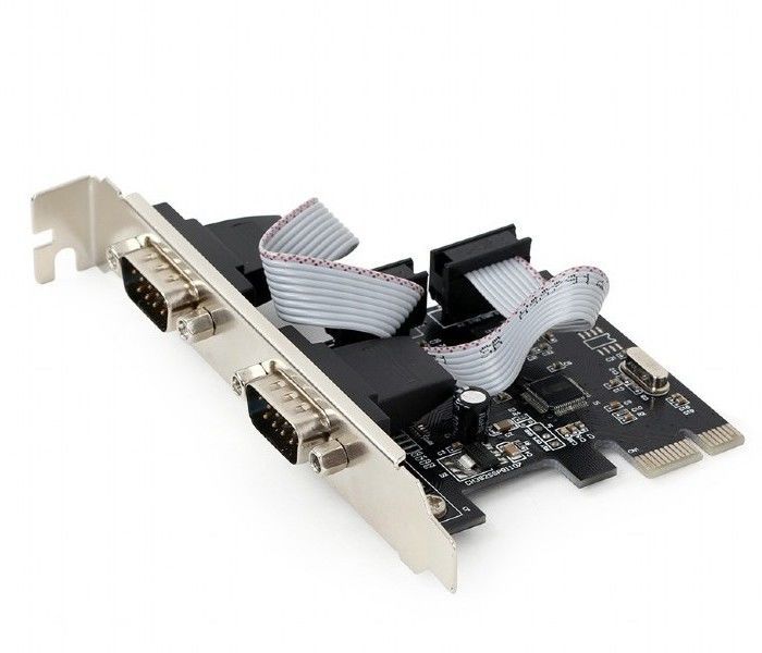 PCI-Express to 2xSerial port, Gembird "SPC-22", add-on card 88053 фото