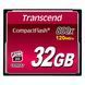 .32GB CompactFlash Card, Hi-Speed 800X, Transcend "TS32GCF800" (R/W: 120/60MB/s) 66474 Imagini 1