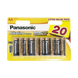 Panasonic "ALKALINE Power" AA, Blister*20, Alkaline, LR6REB/20BW 69865 Imagini 4