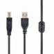 Cable USB, AM/BM, 3.0 m, USB2.0 Premium quality with ferrite core, CCF-USB2-AMBM-10 42842 фото 2