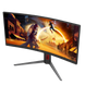 34" AOC CU34G4, Black, Curved-VA, 3440x1440, 180Hz, AdaptiveSync, 1msMPRT, 430cd, HDR10, HDMI+DP+USB 243832 фото 8