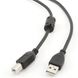 Cable USB, AM/BM, 3.0 m, USB2.0 Premium quality with ferrite core, CCF-USB2-AMBM-10 42842 фото 3