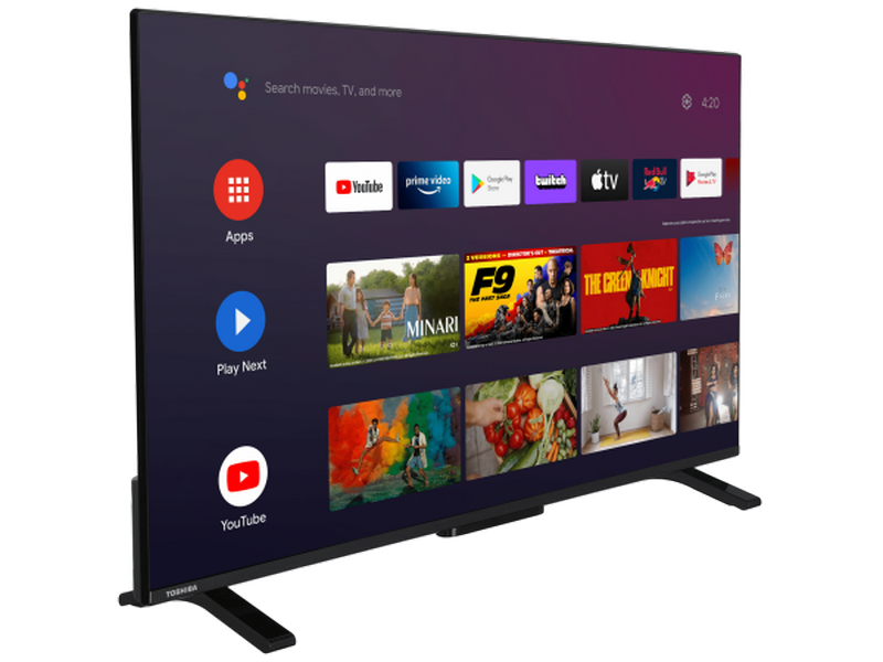 65" LED SMART TV TOSHIBA 65UA2363DG, 4K HDR, 3840 x 2160, Android TV, Black 209354 фото