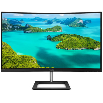 31.5" PHILIPS 328E1CA, Black, Curved-VA, 3840x2160, 60Hz, AdaptiveSync, 4ms, 250cd, HDMI+DP, Spkrs 221620 Imagini