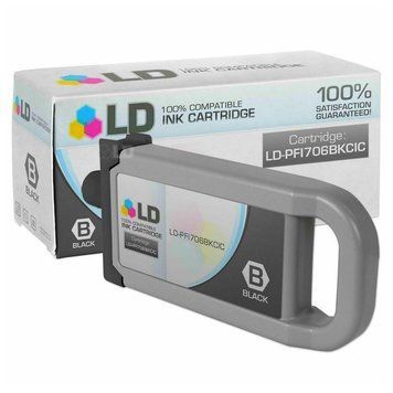 Ink Cartridge Canon PFI-706B, Black, 700ml for iPF84xx & iPF94xx series 3653 Imagini
