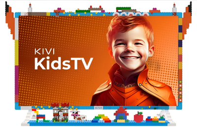 32" LED SMART TV KIVI KidsTV, 1920x1080 FHD, Android TV, Albastru 213377 фото